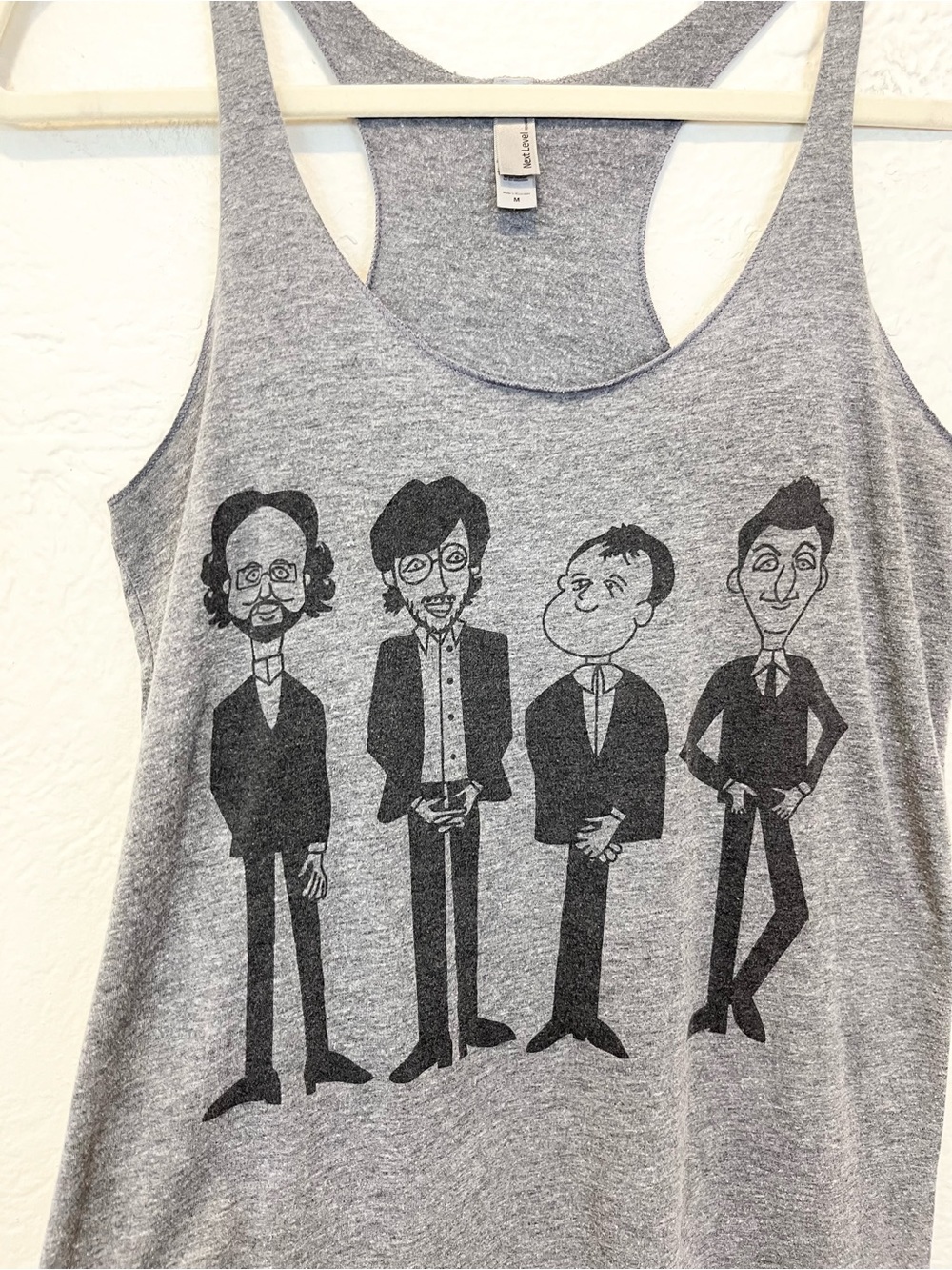 Phish Tank Top Caricature Gray Music Tour Medium M - Picture 2 of 10